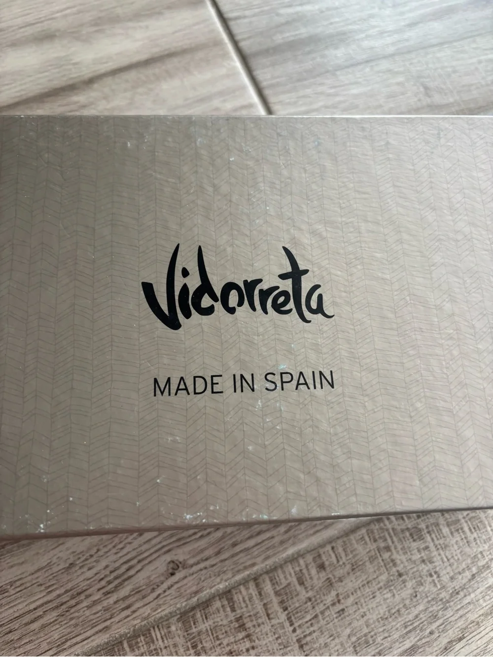 Vidoretta Navy Glitter Espadrille Flats size 38 new in box